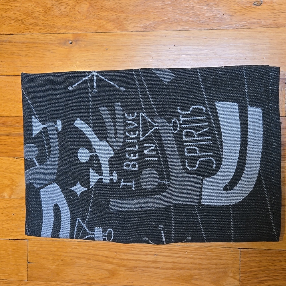 BLUE Q "I Believe in Spirits" Bar Towel